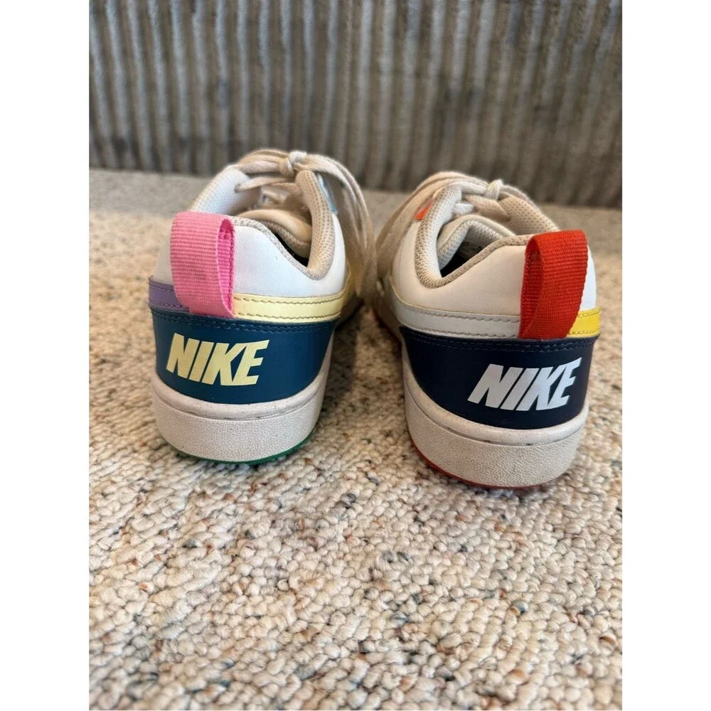 Nike Court Borough Low Recraft Lace Up Sneakers GS Multi / Color Size 6Y